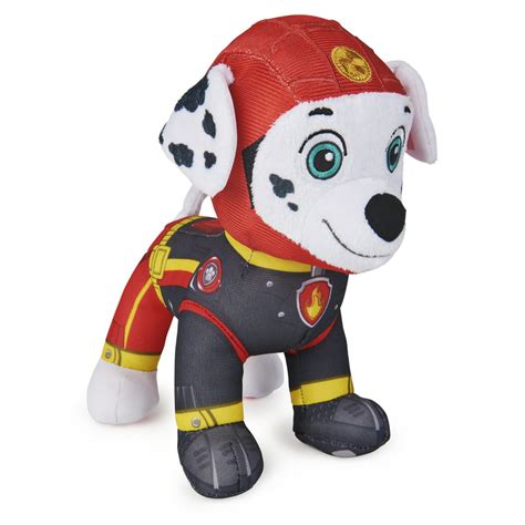 PAW Patrol, Moto Pups Marshall, Stuffed Animal Plush Toy, 8-inch, for Kids Aged 3 and up ...