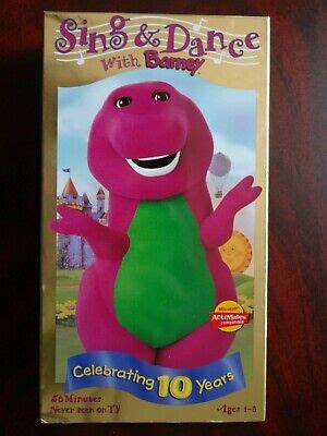 Barney Sing And Dance With Barney Vhs Eur Picclick It | The Best Porn ...