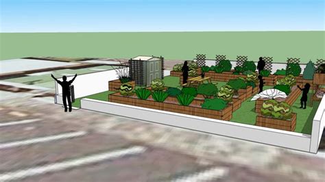 Sketchup Garden Design Tutorial - Image to u