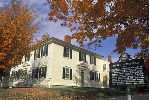 The home of the 14th president is a state park and a national ...