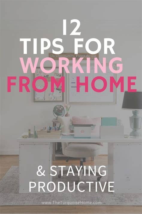 Work from Home Tips | Work from home tips, Working from home, Home hacks