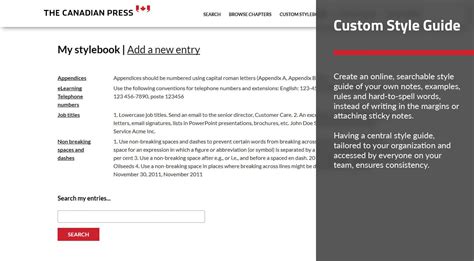 Writing and Editing Style Guides | The Canadian Press