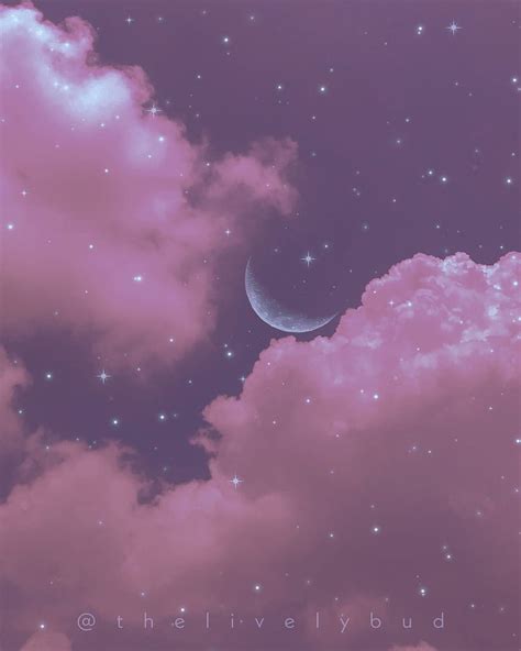 2K free download | Aesthetic sky 4, android, clouds, iphone, moon ...