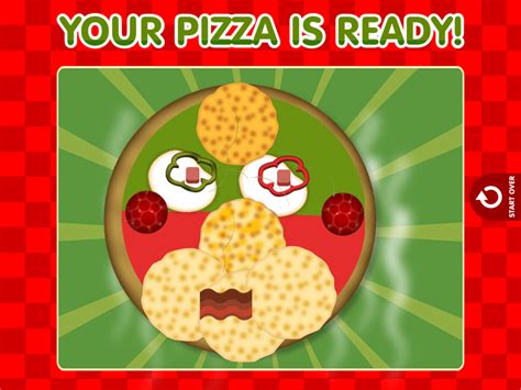 🕹️ Play Make a Pizza Game: Free Online Pizza Builder Video Game for Kids