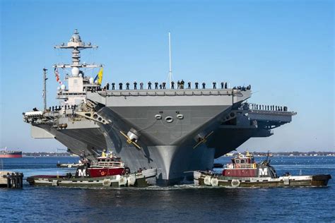 US military tensions escalate as world's largest aircraft carrier is ...