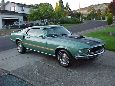 1969 Mustang Colors