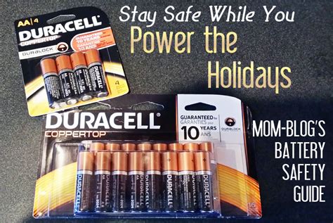 Battery Safety Guide So You Can #PowerTheHolidays - Embracing Imperfect