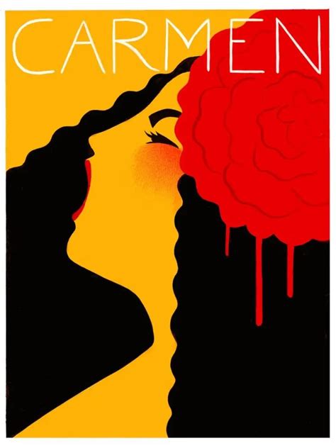 Carmen 5 Opera Poster