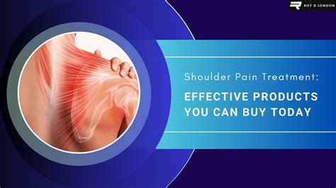 Effective Shoulder Pain Treatment Products You Can Buy Today