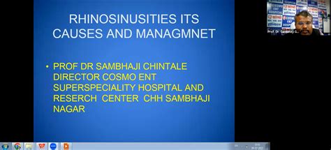 11436_Infective rhinitis and sinusitis - causes and management- on Vimeo