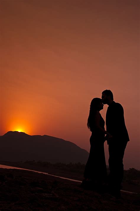 Sunset,couple,love,kissing,newly wed - free image from needpix.com