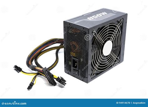 850W Power Supply Unit with Cable and Switch I O, Black Color for Full ATX Tower Case PC Have ...