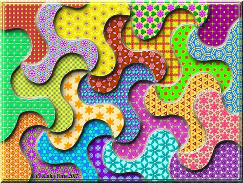 Solve 3D Twists And Turns jigsaw puzzle online with 35 pieces