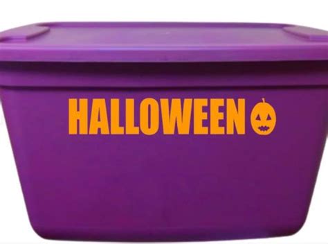 9 hauntingly helpful Halloween Storage Bins & Totes [store your spooky ...