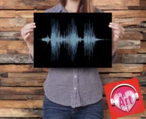 Sound wave art - create your own art from any sound