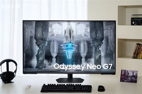 Samsung unveils the 43-inch Odyssey Neo G7, its first flat Mini-LED gaming monitor | TechSpot