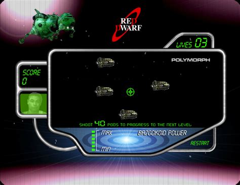 Red Dwarf: Polymorph The Game - Play Online on Flash Museum 🕹️