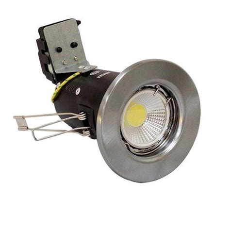 Fire Rated, LED, GU10, Dimmable Downlight, Fixed - Various Finishes