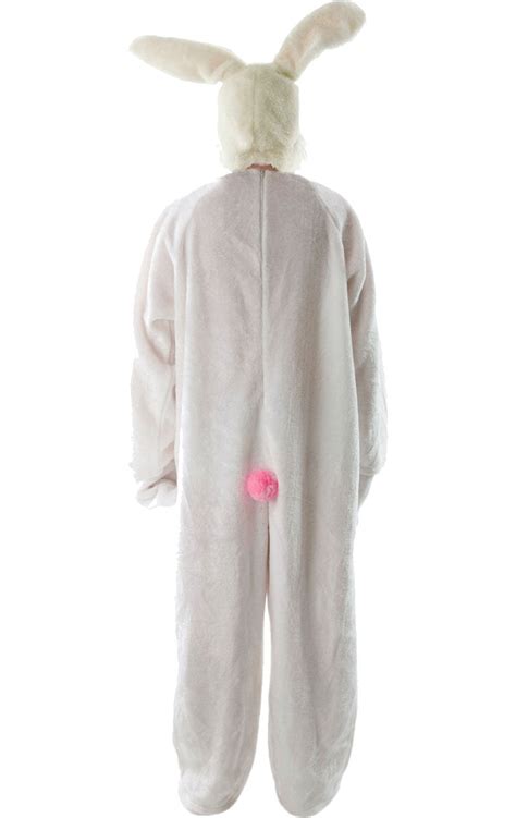 Adult Fluffy Bunny Animal Costume - Joke.co.uk