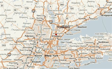 Maps of Yonkers New York - Free Printable Maps