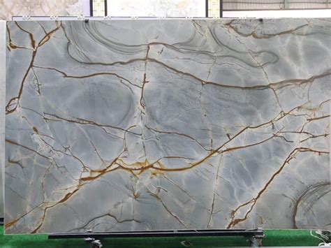 Blue Roma Quartzite Slabs for Kitchen Countertops with Good Price - Fulei