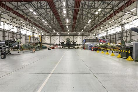 See inside the Battle of Britain Memorial Flight hangar - Lincolnshire Live