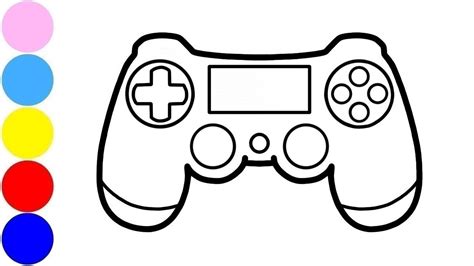 Video Game Controller Drawing | Free download on ClipArtMag