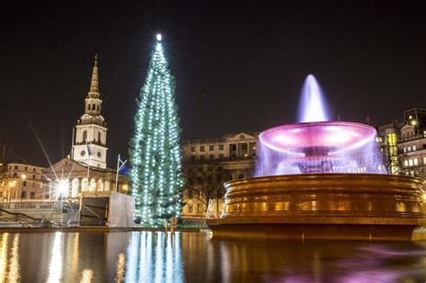 Trafalgar Square awash with festive joy as London's final Christmas ...