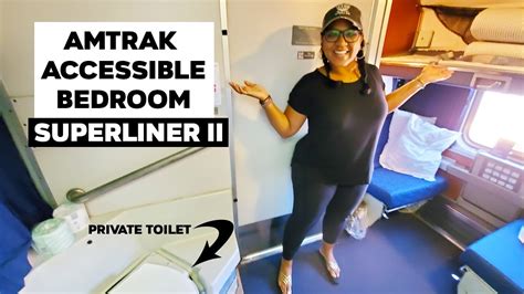 Amtrak Accessible Bedroom Tour | Superliner II - YouTube