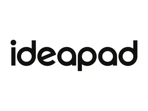 IdeaPad Black Logo PNG vector in SVG, PDF, AI, CDR format