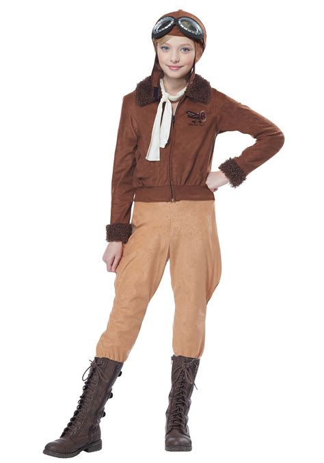 Child Amelia Earhart/Aviator Costume | Historical Costume