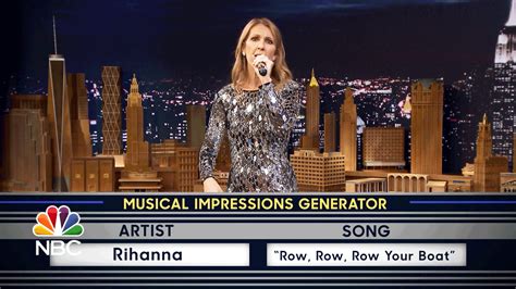 Céline Dion plays 'Wheel of Musical Impressions' with Jimmy Fallon on ...