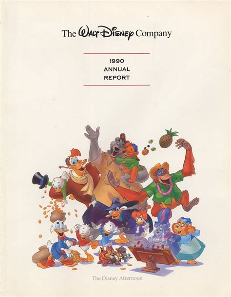 Disney Afternoon 1990 Cover For The Walt Disney... - Walt Disney Television Animation News