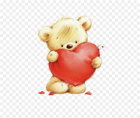 Teddy Bear Drawing With Heart at GetDrawings | Free download