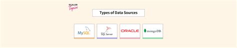 Types of Data Sources - Scaler Topics