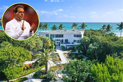 Look Inside Alabama Coach Nick Saban’s $17.5M Florida Beach House - 105.9 WTNJ