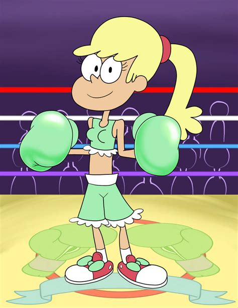 Leni Loud Boxing (gift) by dbz619 on DeviantArt