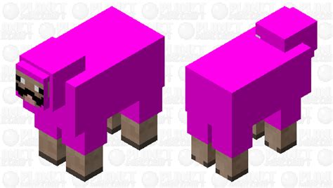 Pink Sheep Minecraft Mob Skin