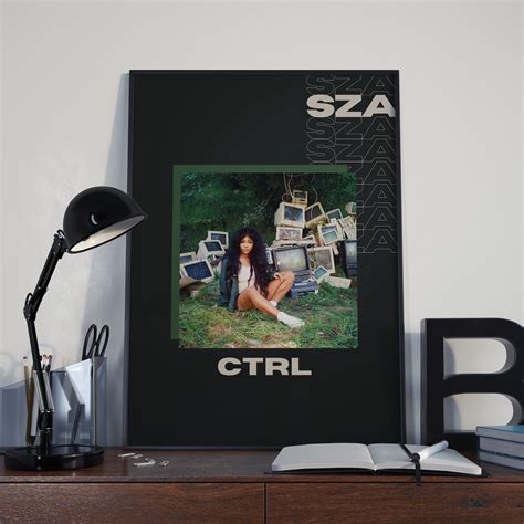 SZA CTRL album poster | Etsy