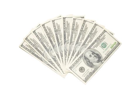 Stack american dollars stock image. Image of paper, number - 7424407