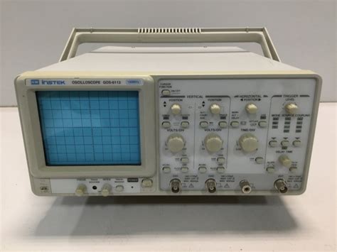 GW INSTEK Oscilloscope GOS-6112 Used #107339 | eBay