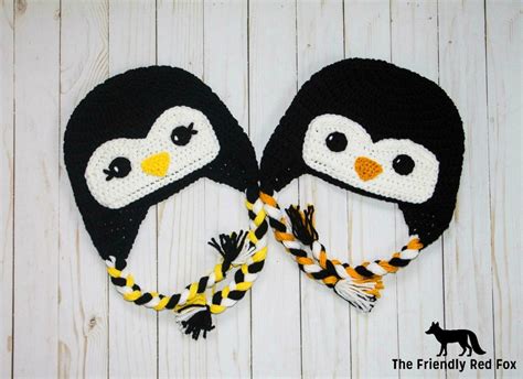 Crochet Penguin Hat Crochet Hat Pattern Penguin Penguin Hat Crochet Hat ...