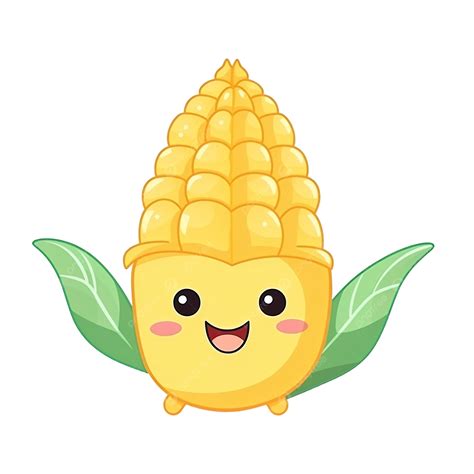 Sweet Corn Fruit Cartoon, Cartoon, Fruit, Freestyle PNG Transparent Image and Clipart for Free ...