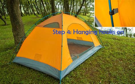 Ultralight 2 Person Tent Waterproof Aluminum Pole Double Layer Camping ...