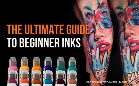 The Best Ink Colors for Beginner Tattoo Artists – World Famous Tattoo Ink