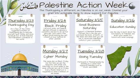 Palestine Action Week – CIOGC