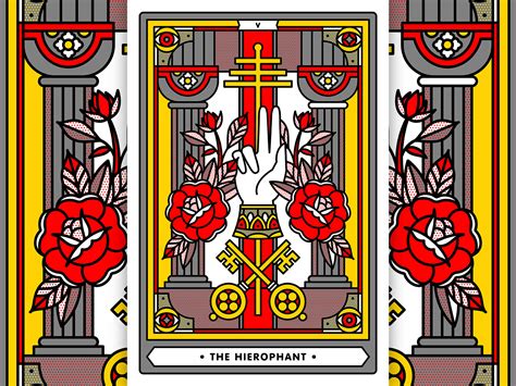 The Hierophant by Lisa Champ on Dribbble