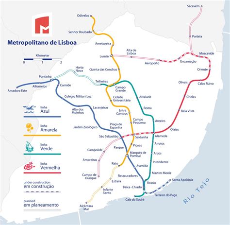 Lisbon Metro - The Fastest Way To Get Around Lisbon - Lisbon Metro Map ...