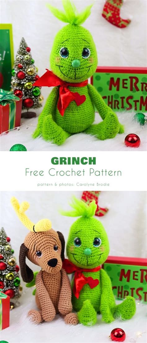 3 Best Amigurumi Grinch Free Crochet Patterns - Your Crochet