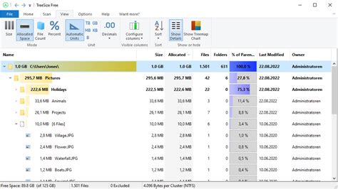 Treesize professional review - billaupdate